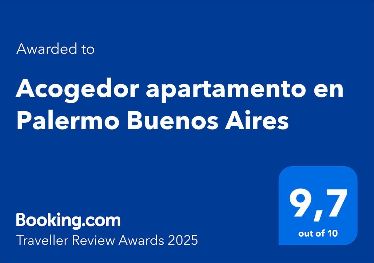 Acogedor Apartamento En Palermo Buenos Aires Exterior foto